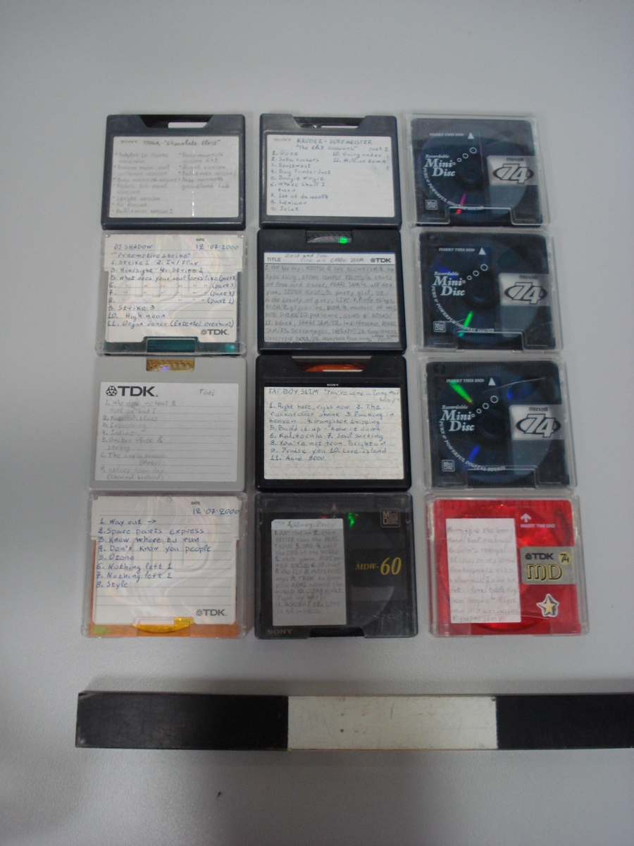 Συλλογή Minidiscs (12 τεμάχια)