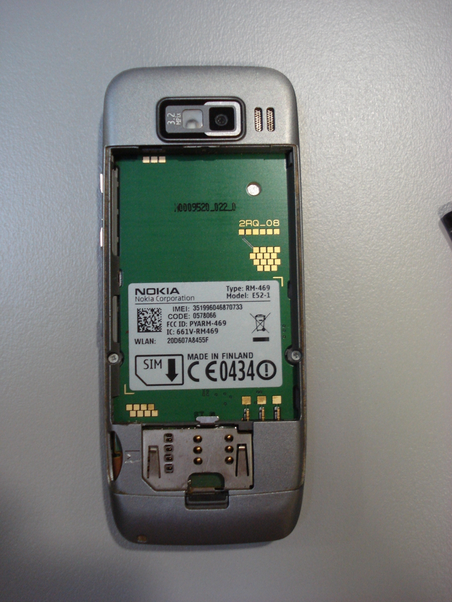 Κινητό τηλέφωνο NOKIA E52 (RM-469)