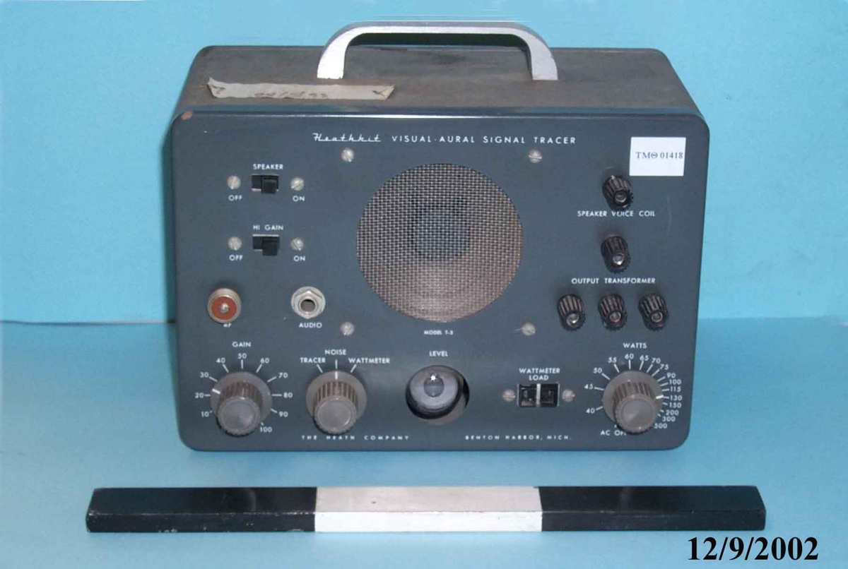 Ανιχνευτής σήματος Heathkit T3 (Signal Tracer)