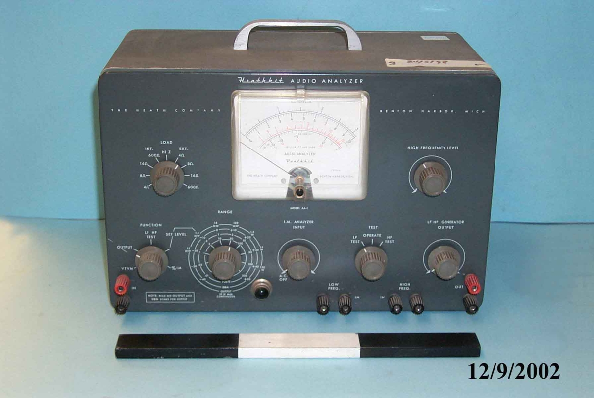 Ακουστικός Αναλυτής Heathkit