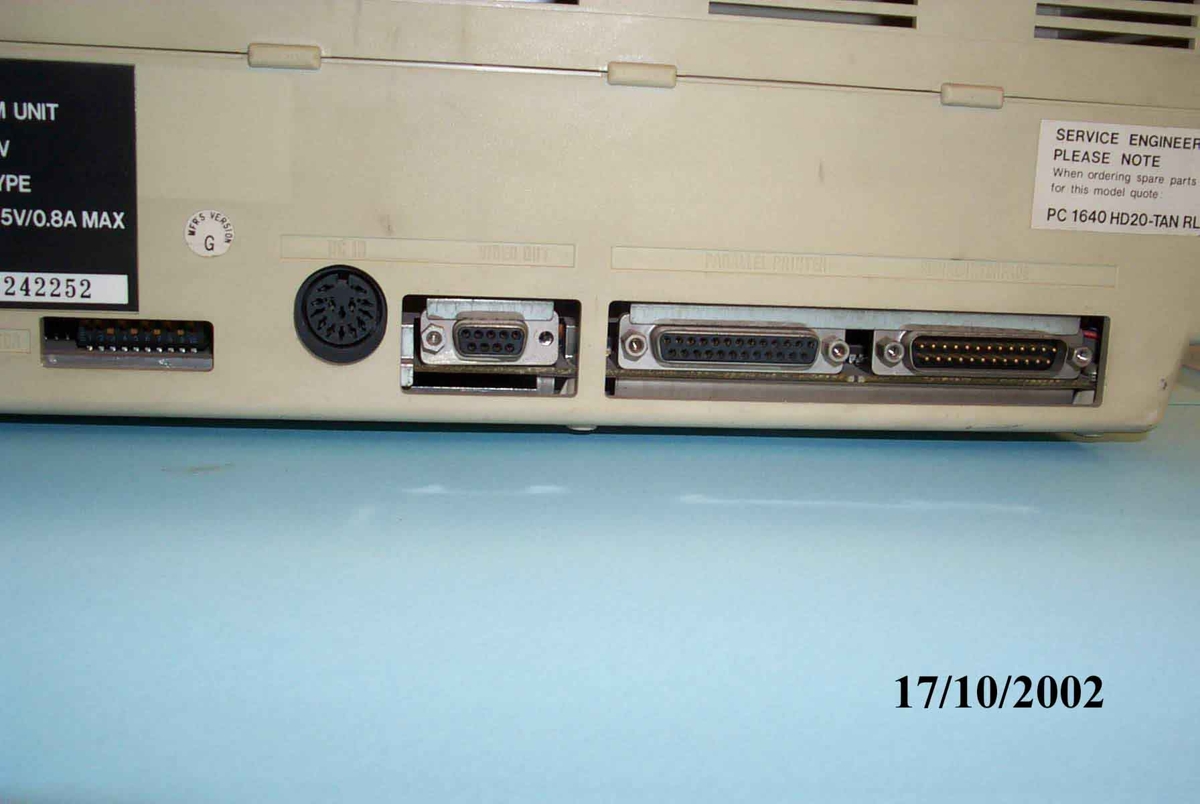 Προσωπικός Υπολογιστής (Η/Υ) Amstrad PC-1640