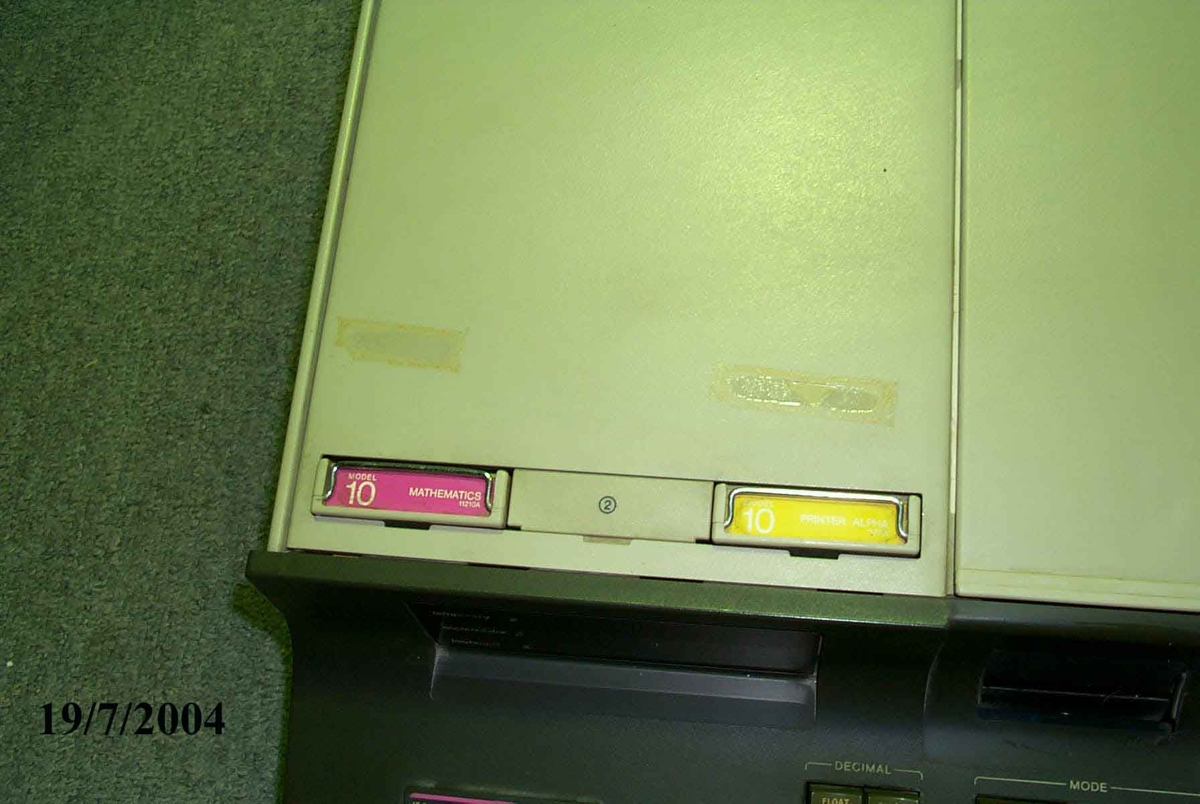 Ηλεκτρονικός Υπολογιστής Hewlett Packard HP 9810A