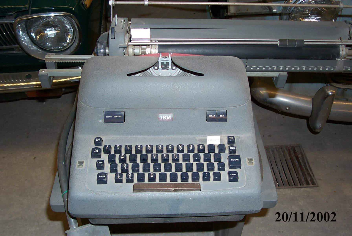 IBM Model A Standard electric typewriter