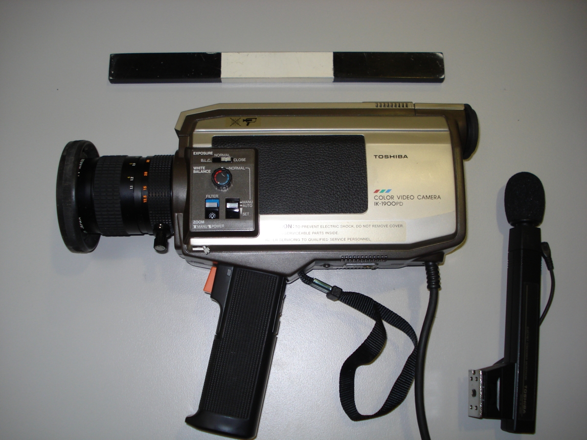 Toshiba video camera